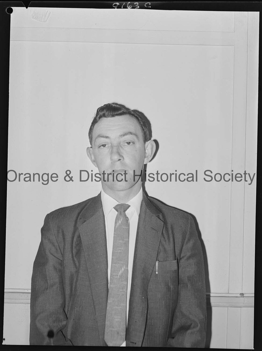 Passport photo Neville Cornish