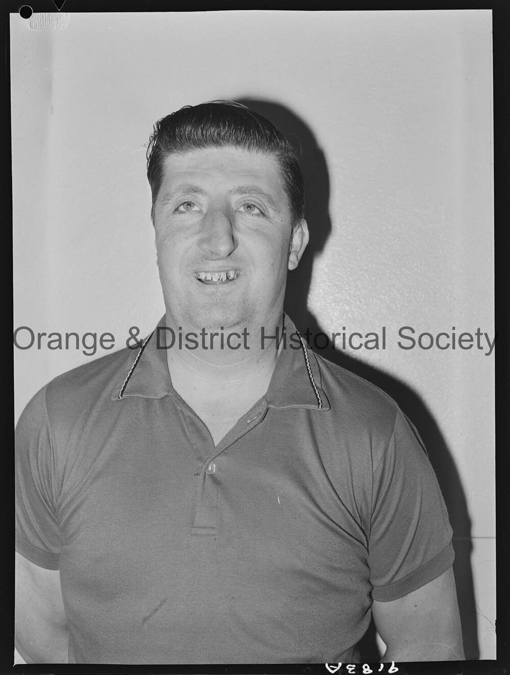 Passport photo Albert Sayers