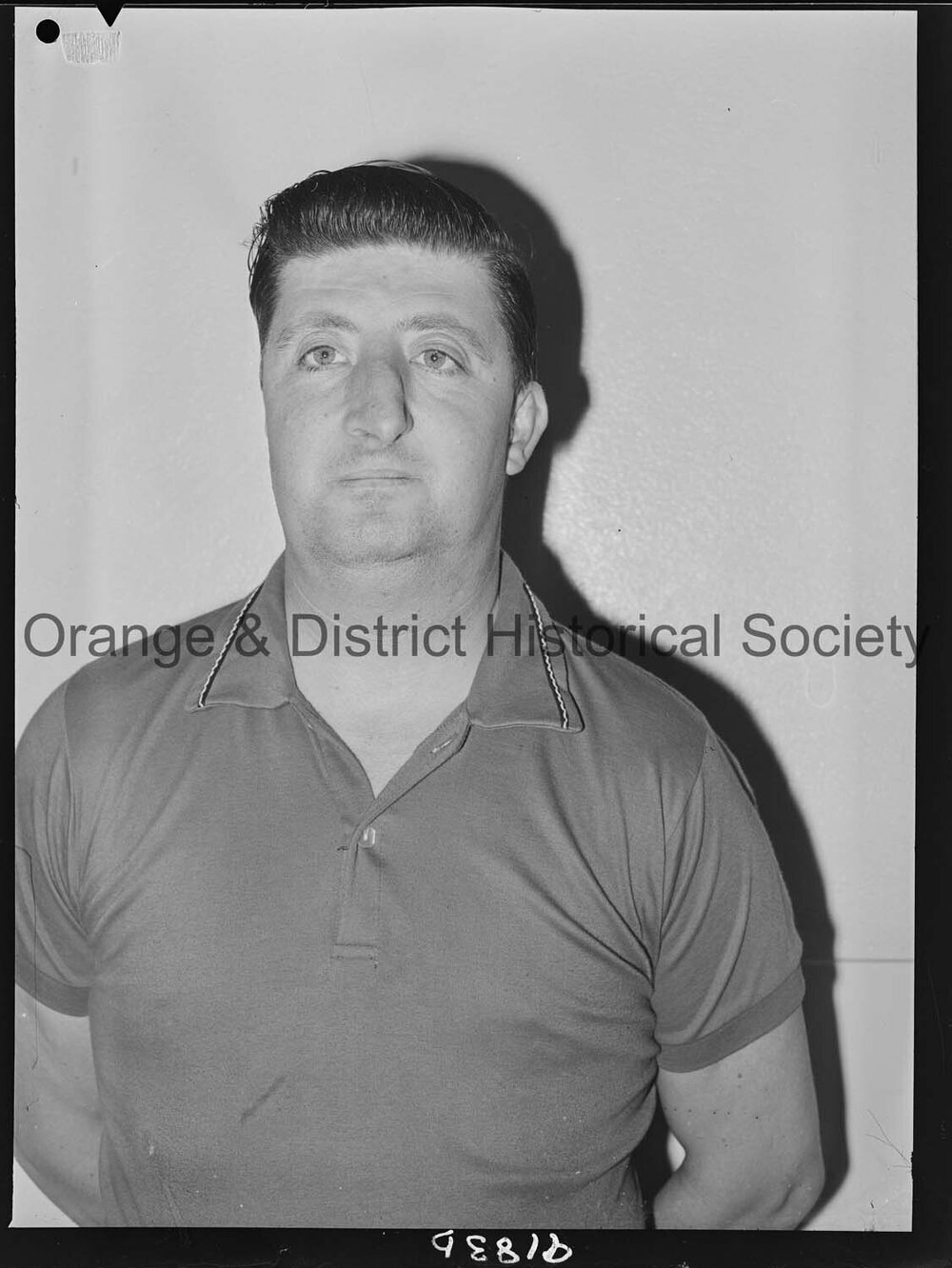 Passport photo Albert Sayers