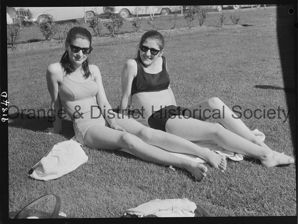 Swimmers at Olympic Pool