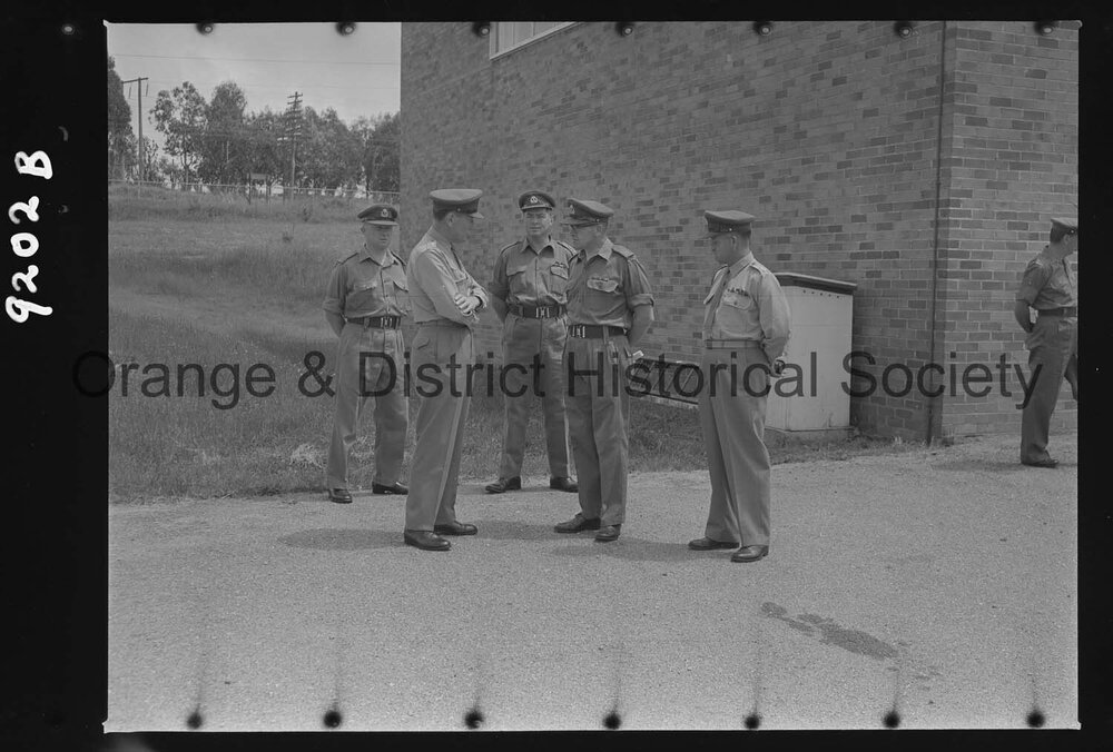 Army chief visits Orange