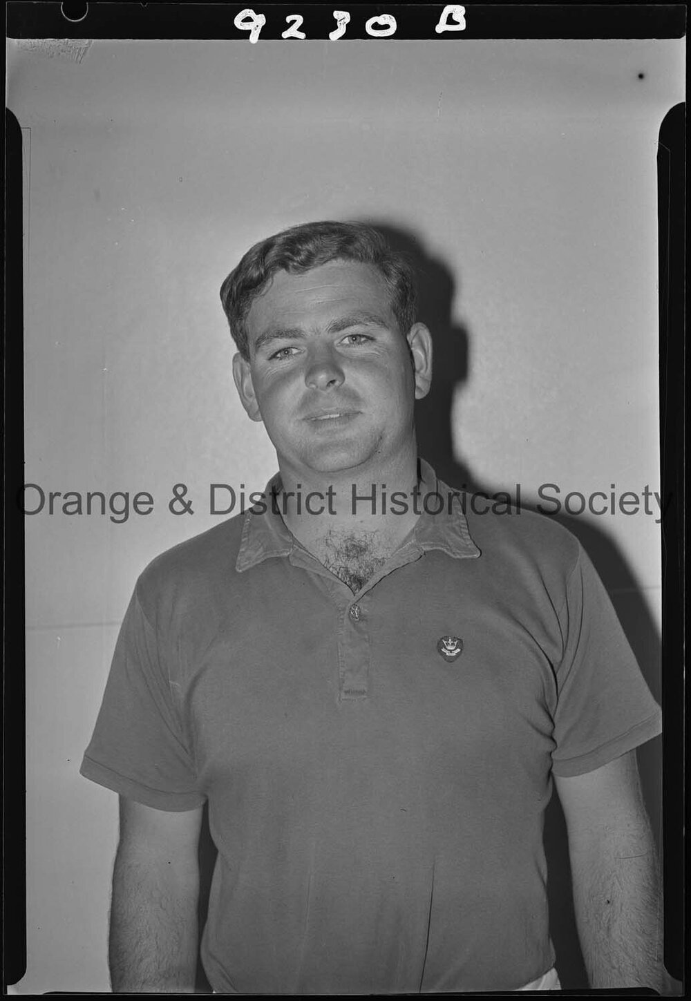 Passport photo Frank Gow