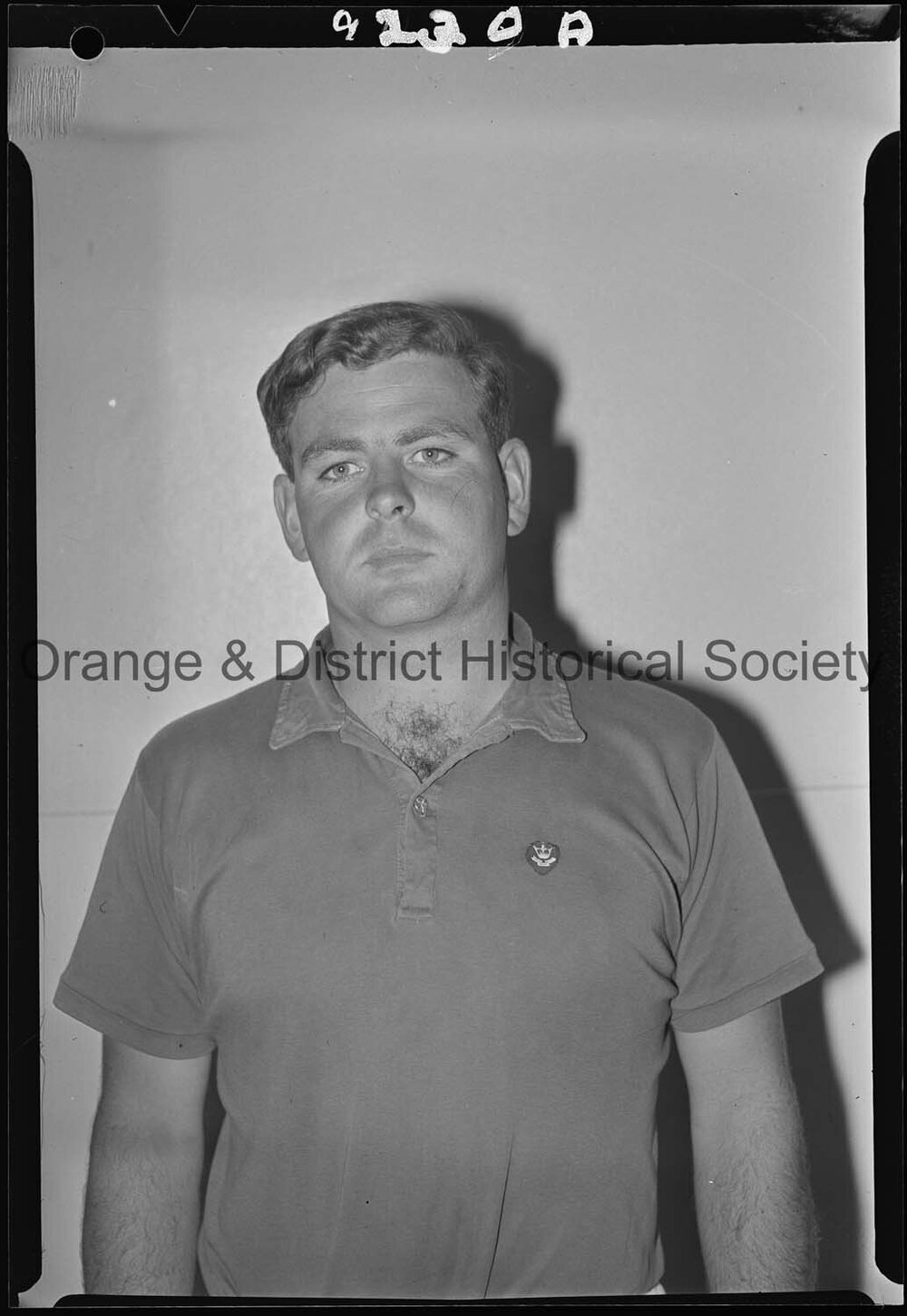 Passport photo Frank Gow