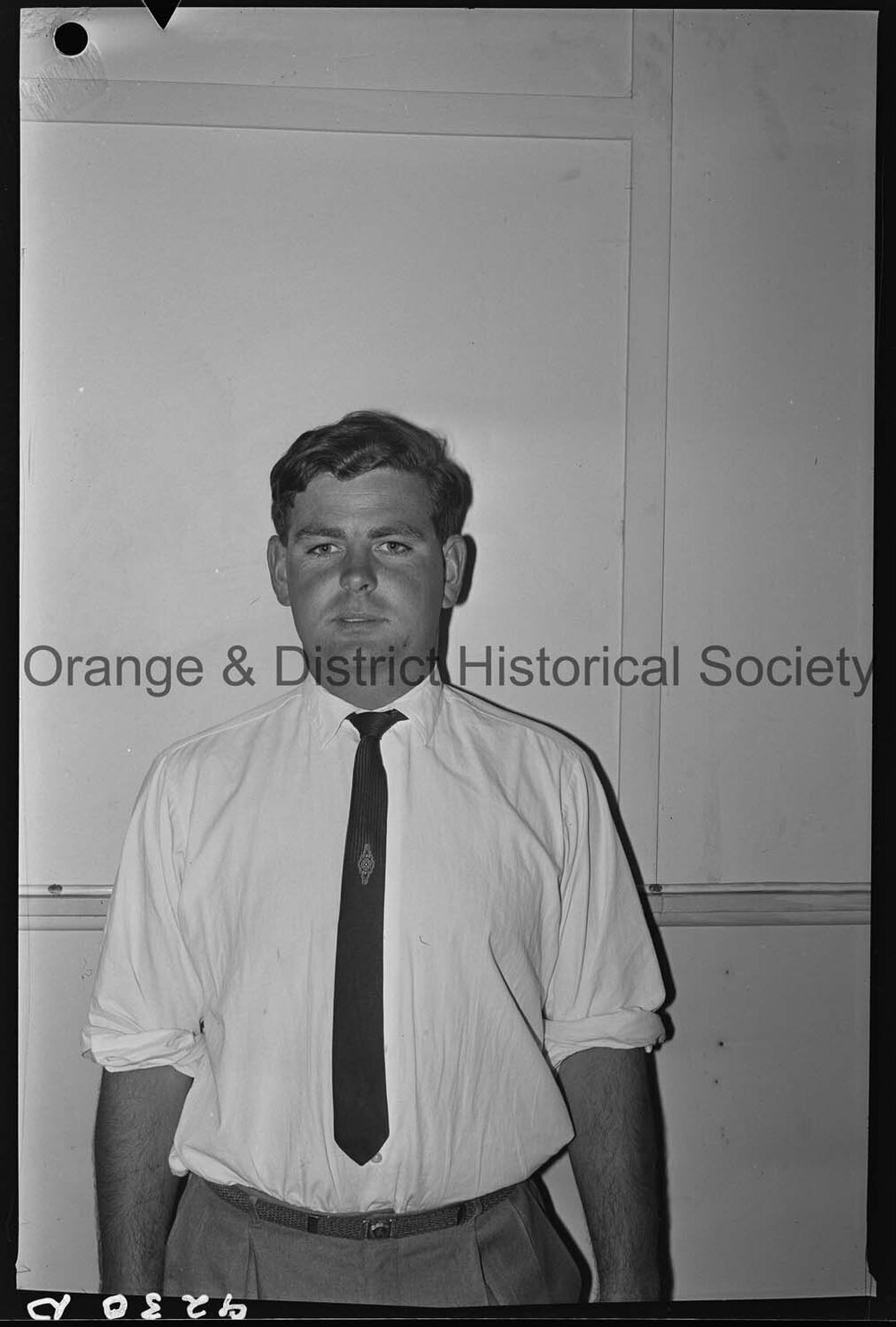 Passport photo Frank Gow