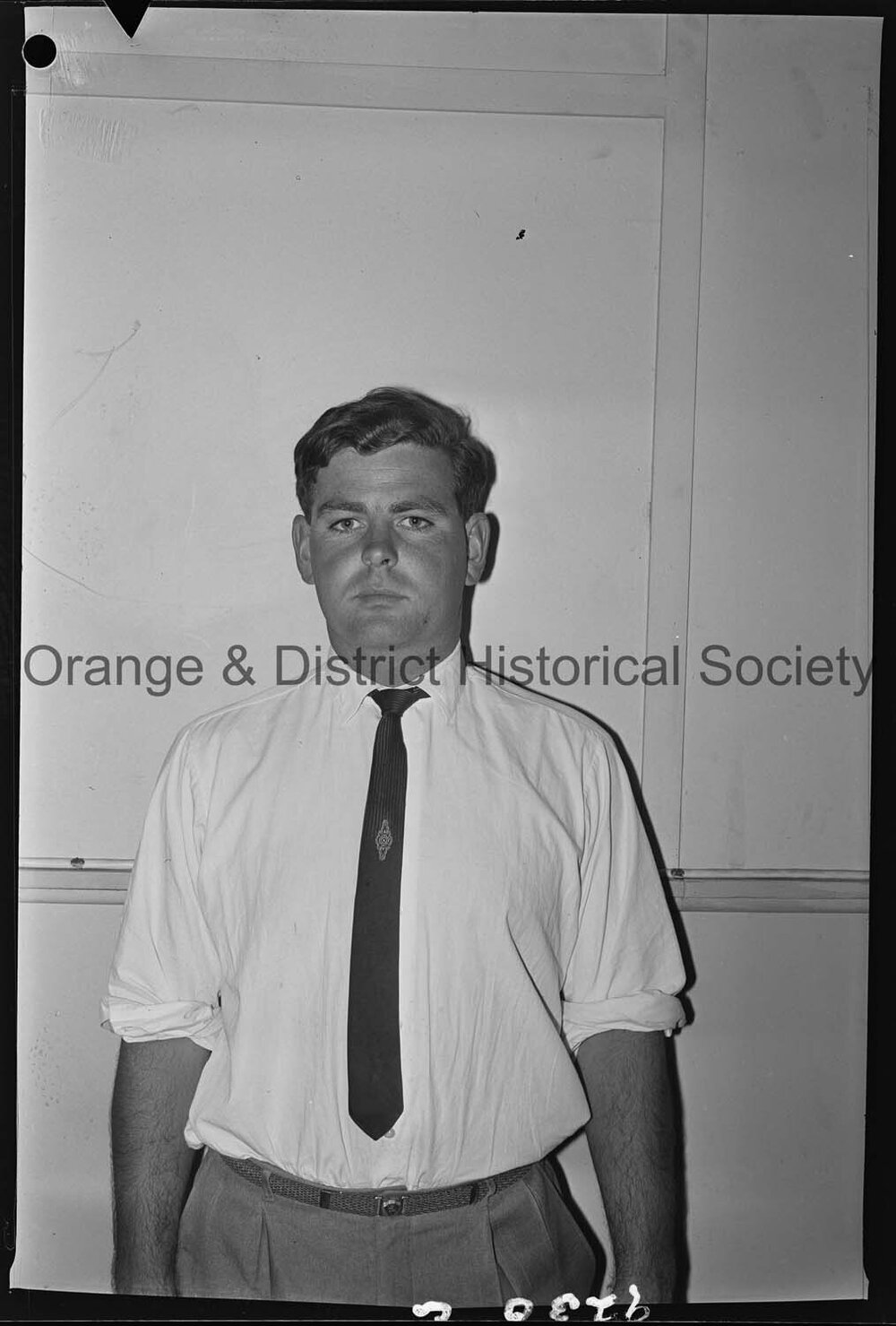 Passport photo Frank Gow
