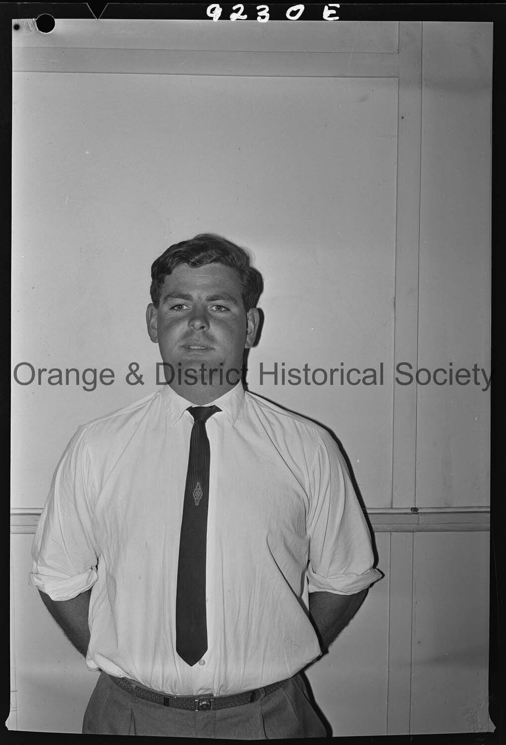 Passport photo Frank Gow
