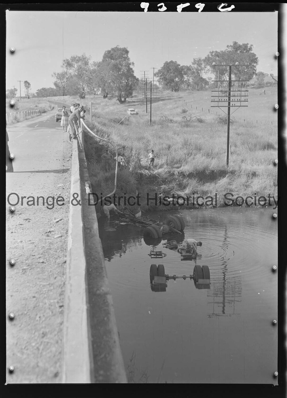 Semi-trailer accident