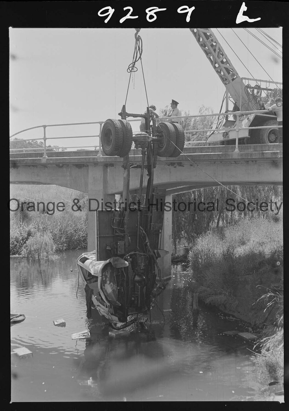 Semi-trailer accident