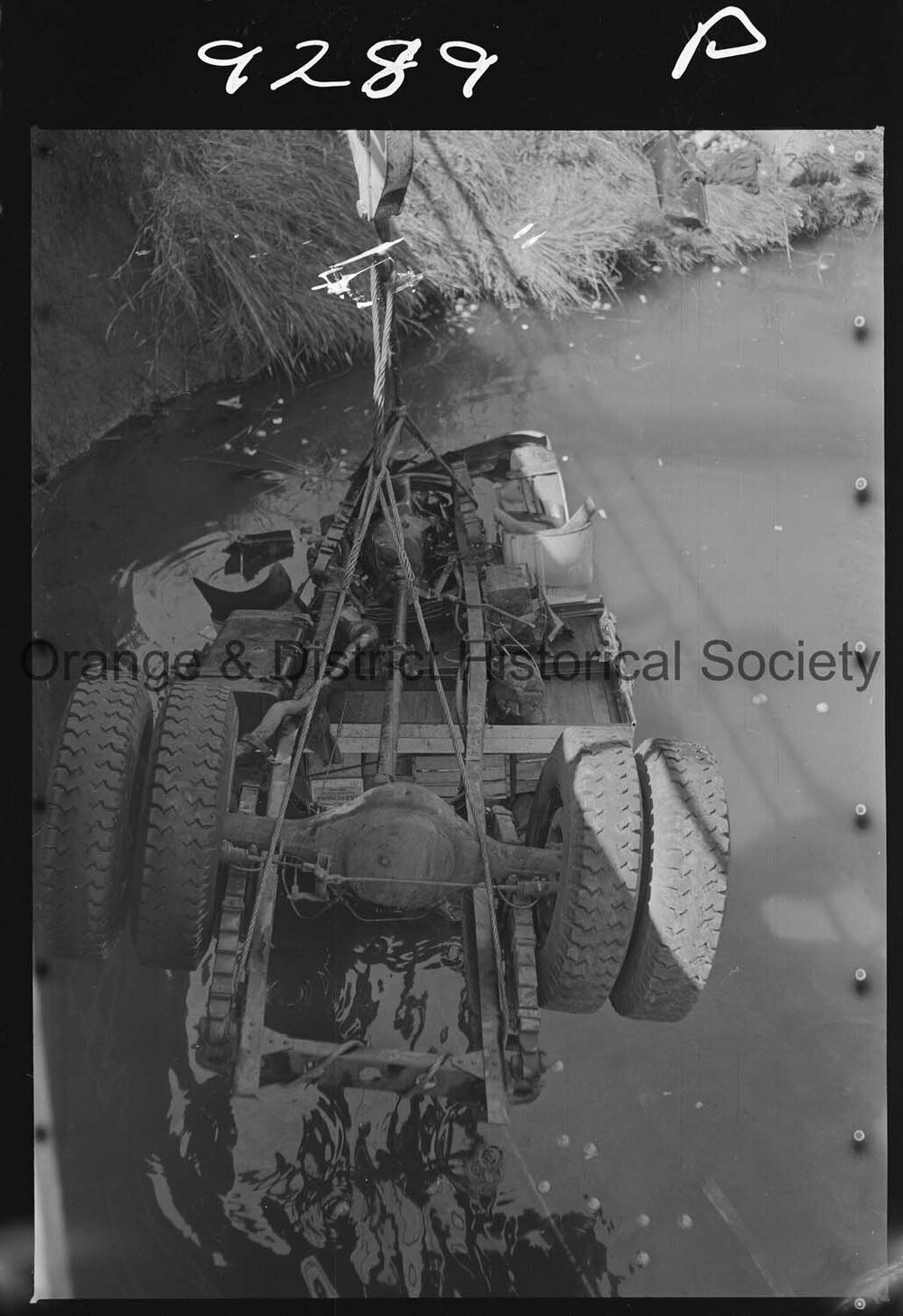 Semi-trailer accident