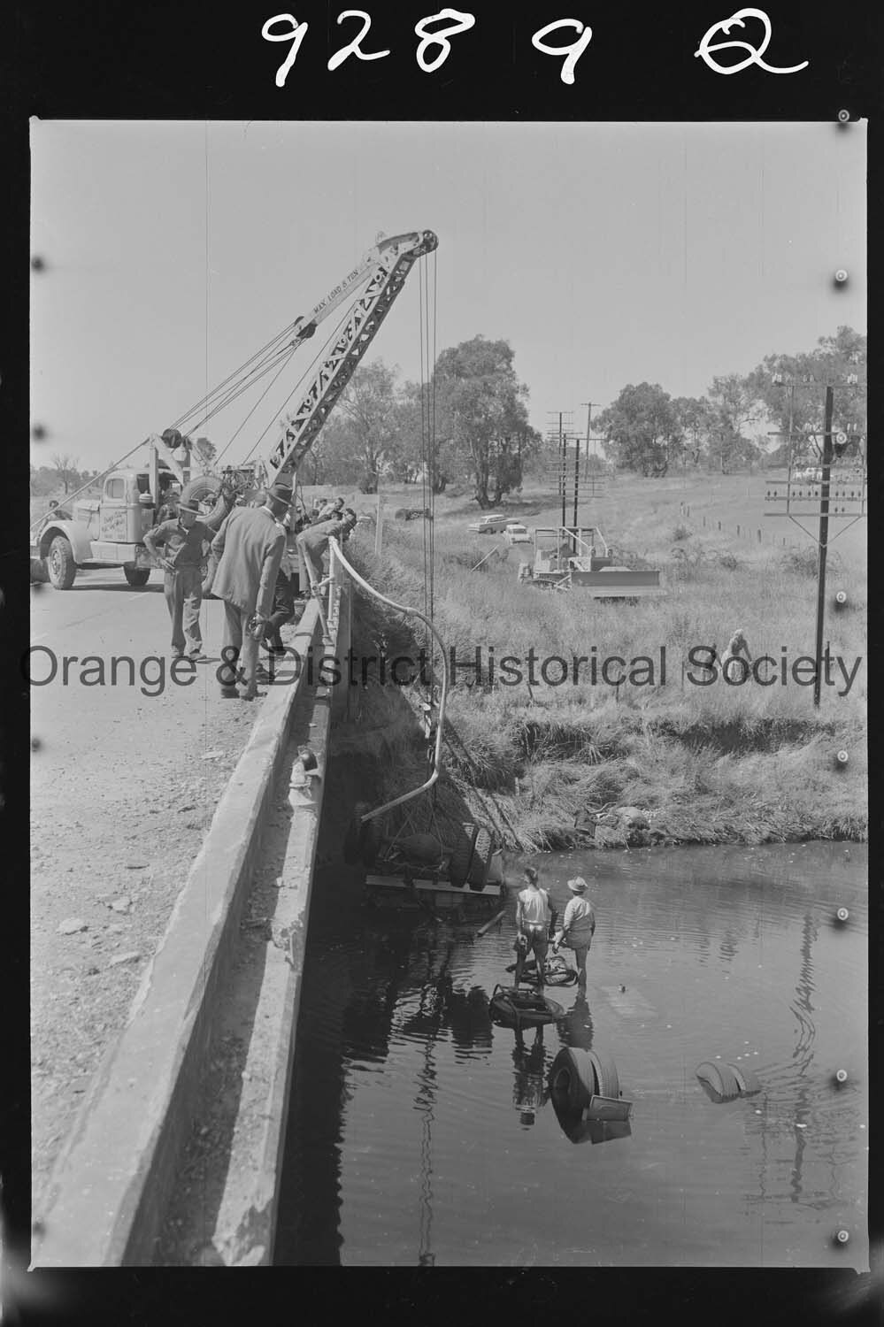 Semi-trailer accident