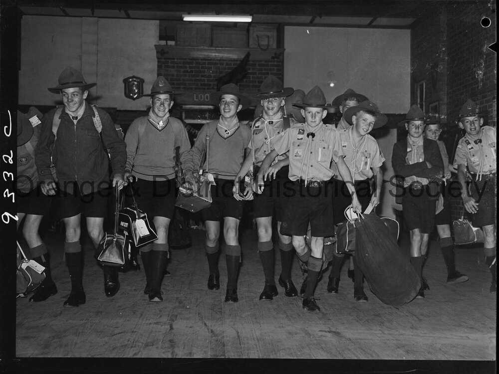Scouts ready to leave for jamboree 