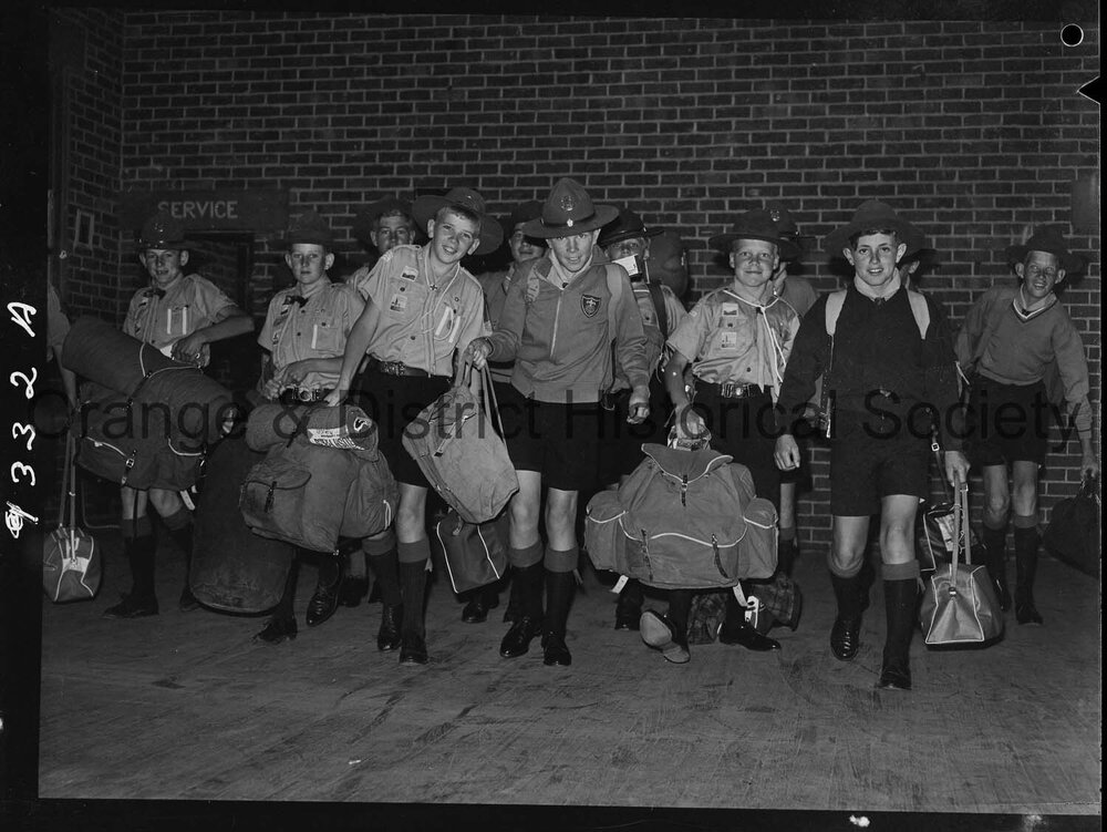 Scouts ready to leave for jamboree 