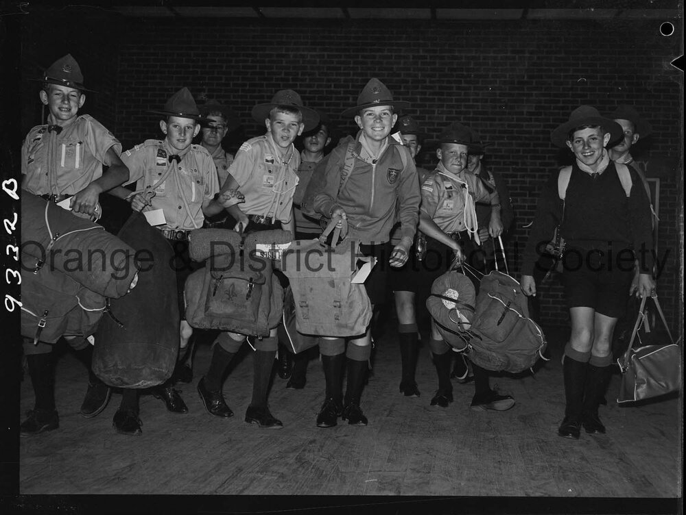 Scouts ready to leave for jamboree 