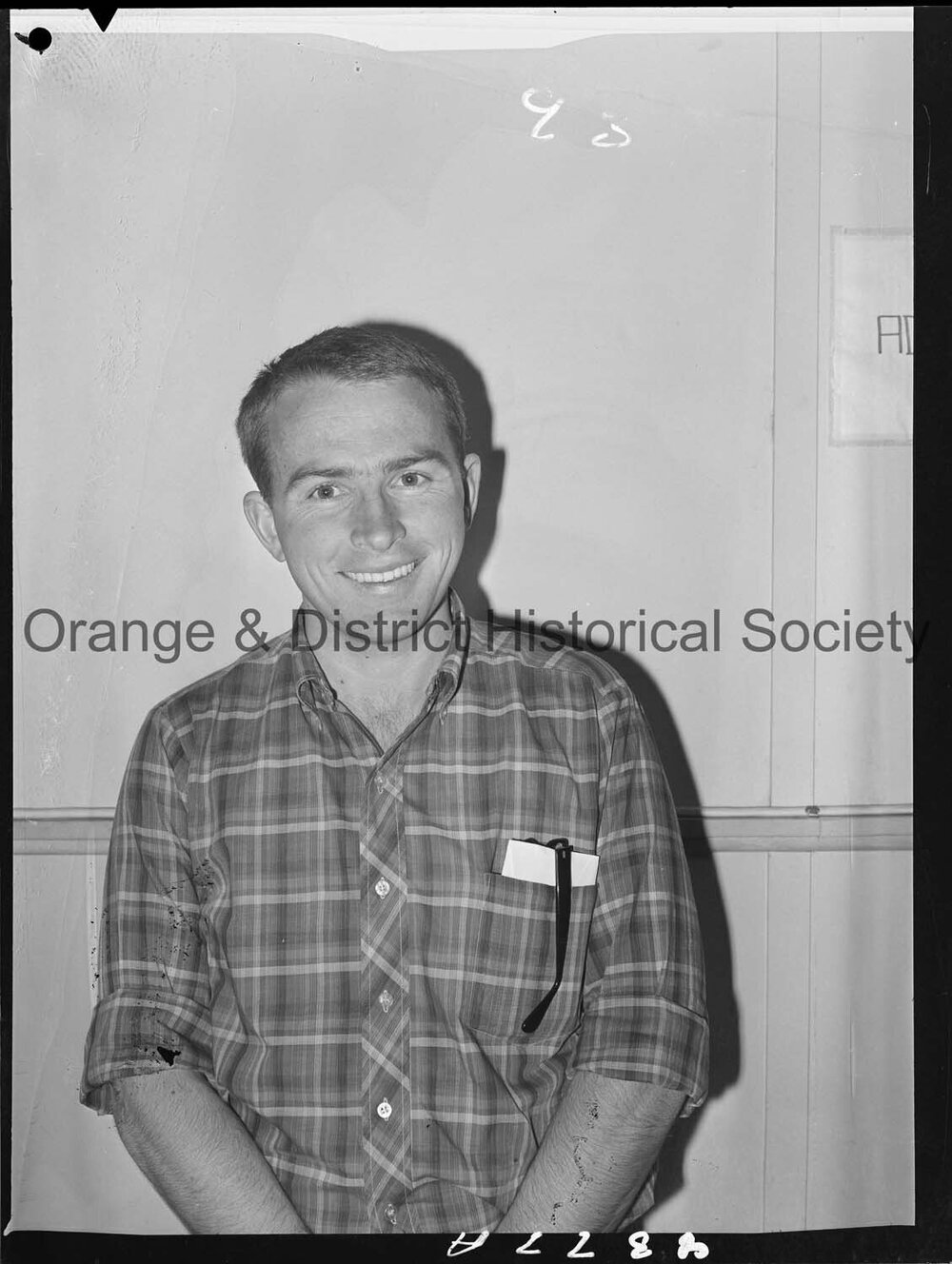 Passport photo Mr Howell