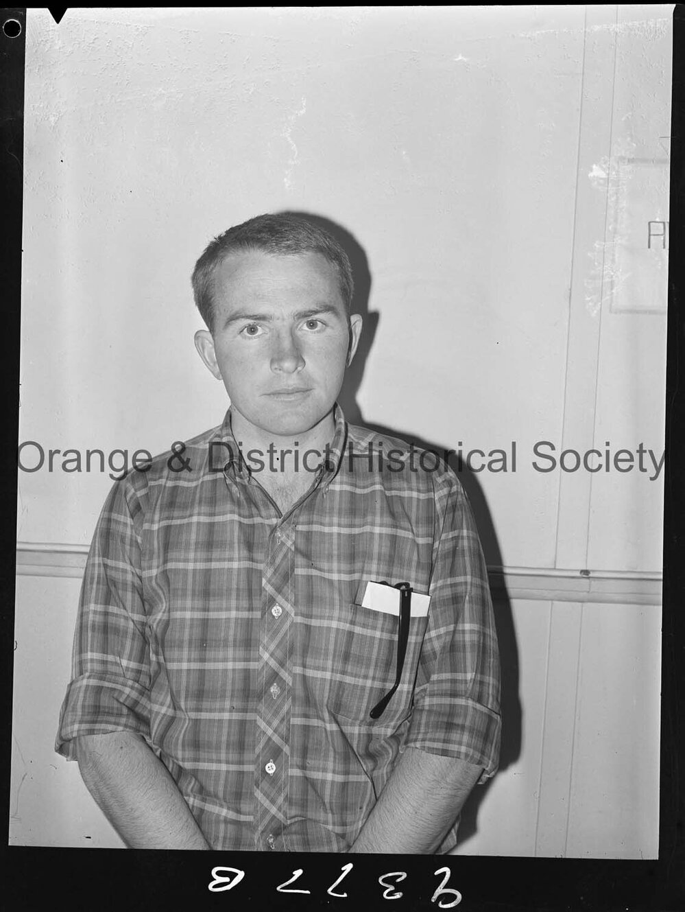 Passport photo Mr Howell