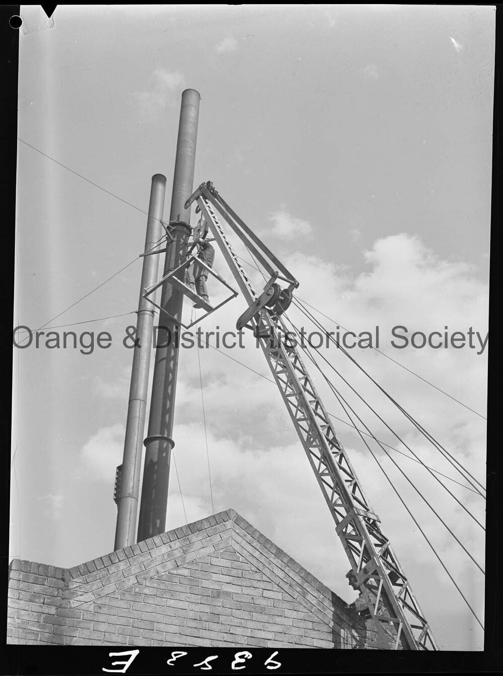 Chimney stack repairs