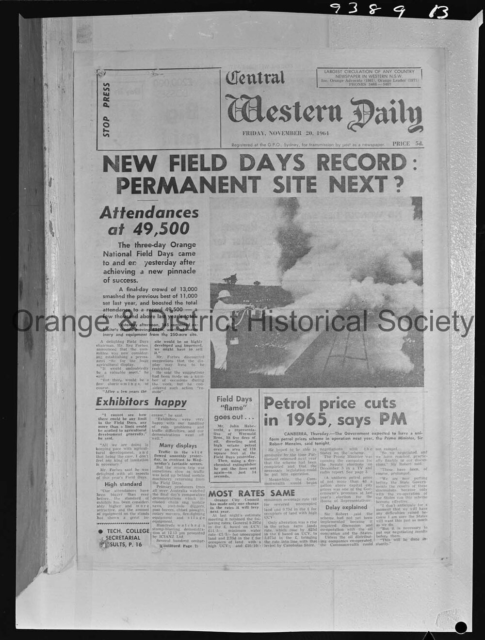 CWD 20 November 1964, p1