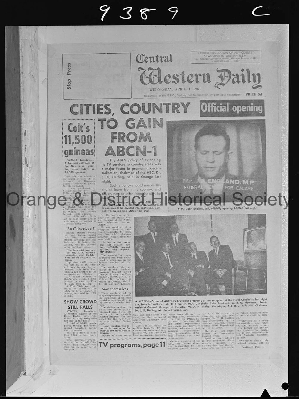 CWD 1 April 1964, p1