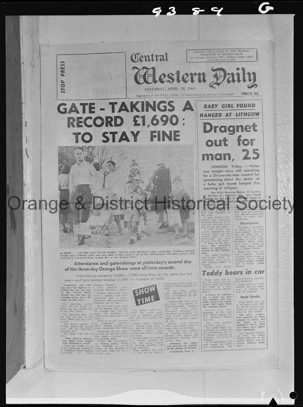 CWD 18 April 1964, p1