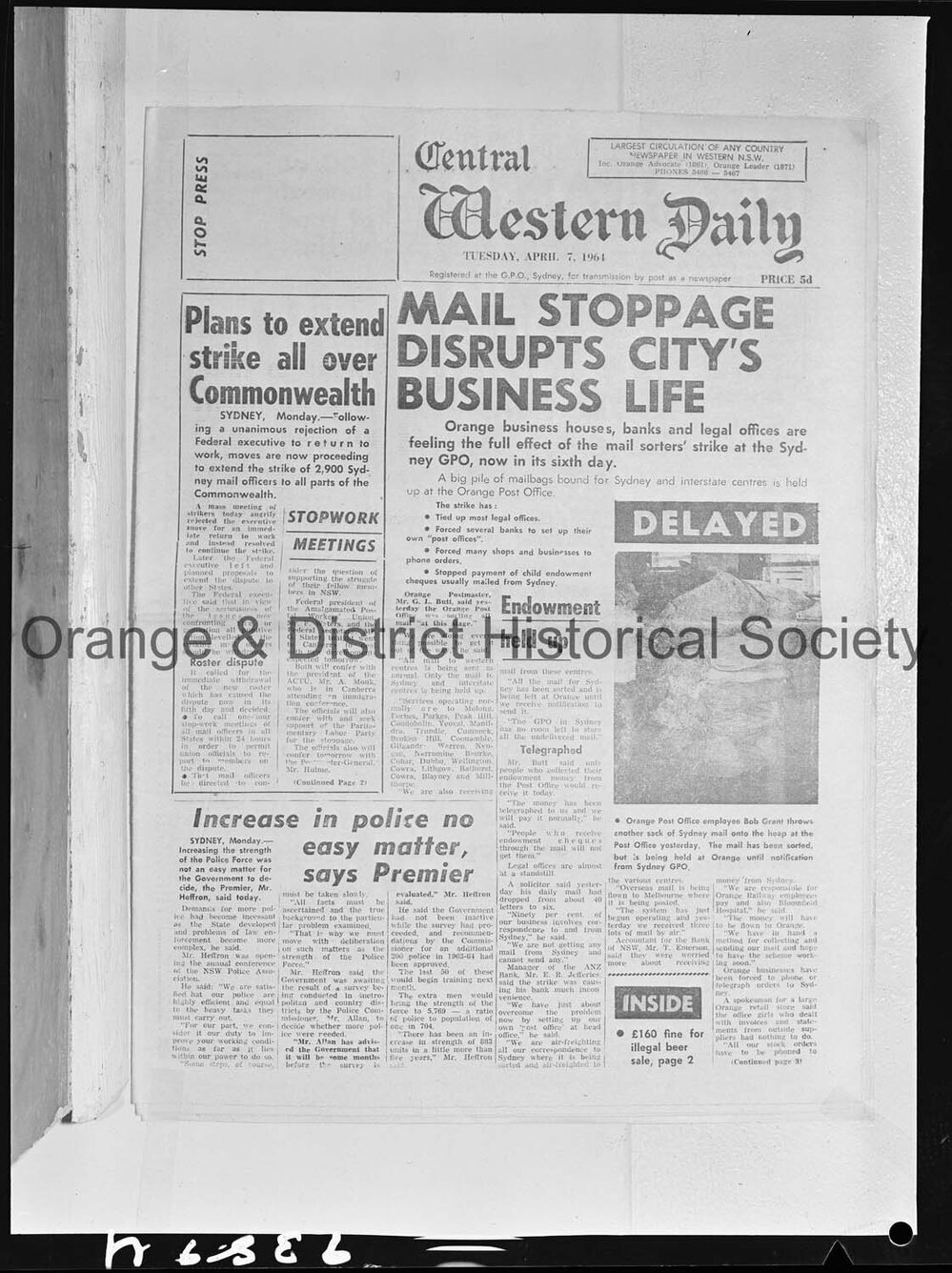 CWD 7 April 1964, p1