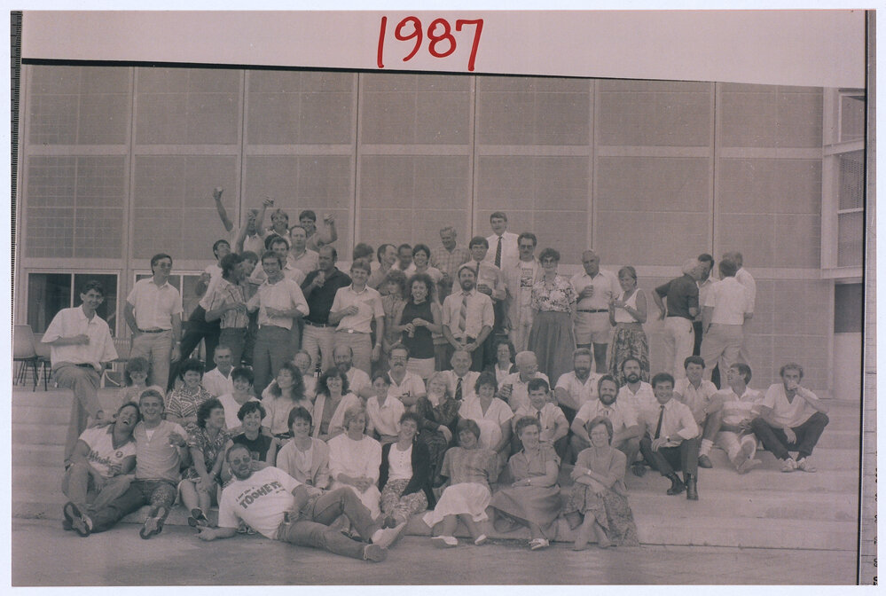 Orange City Council staff Christmas Party 1987
