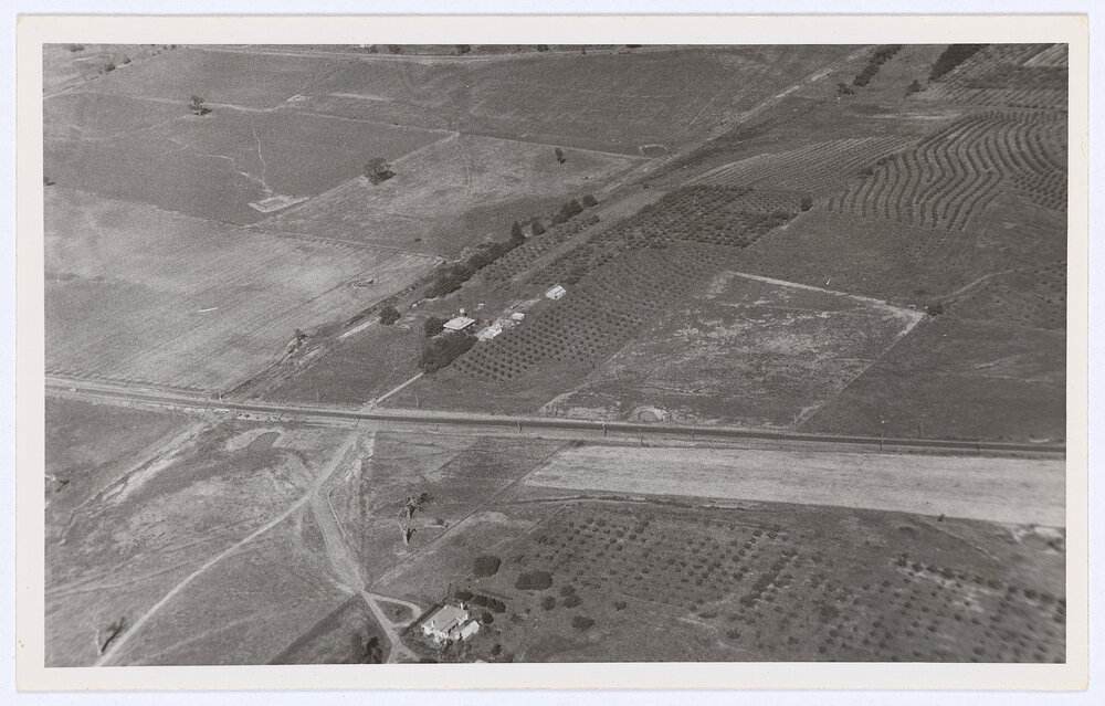 Aerial view of Orange