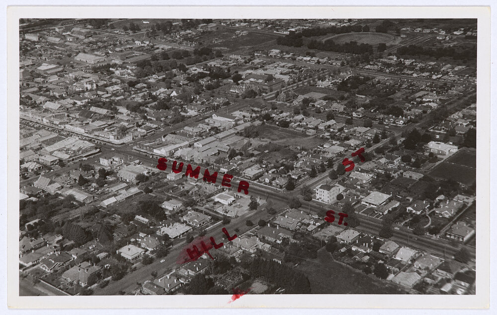 Aerial view of Orange