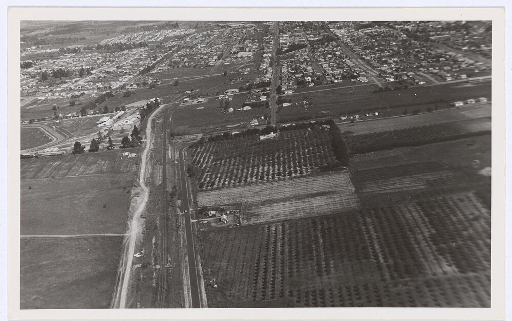 Aerial view of Orange