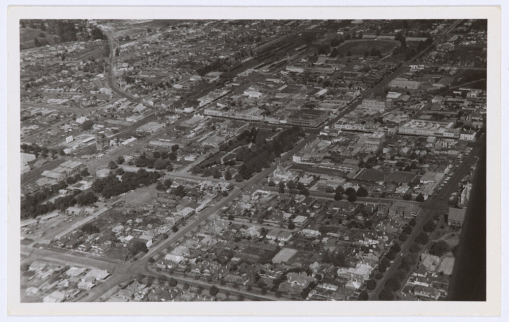 Aerial view of Orange