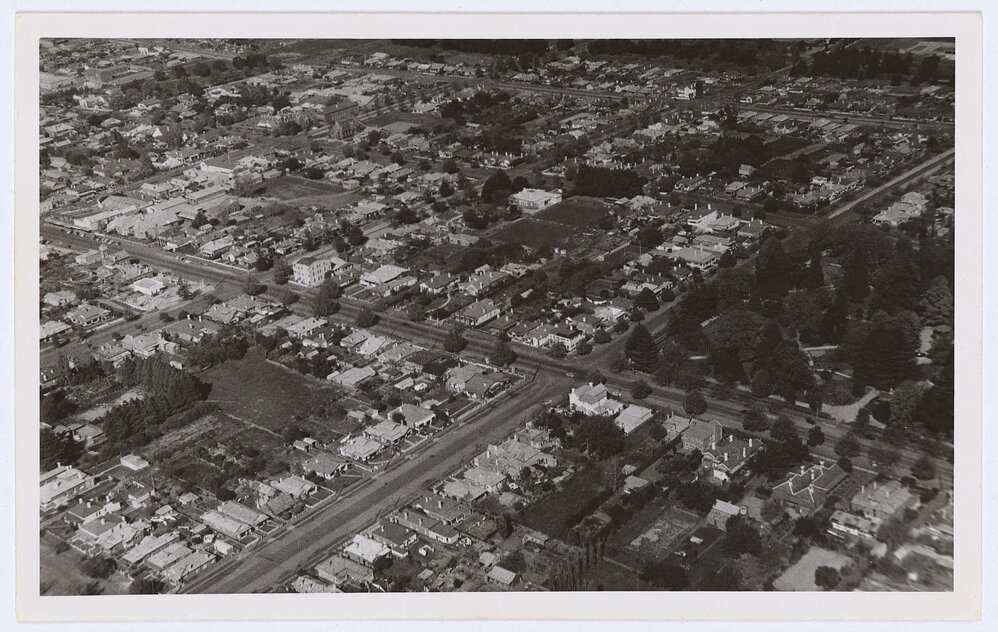 Aerial view of Orange