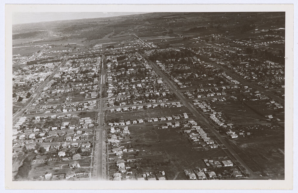 Aerial view of Orange