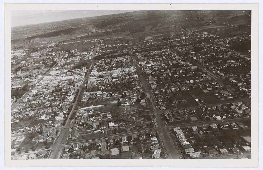 Aerial view of Orange