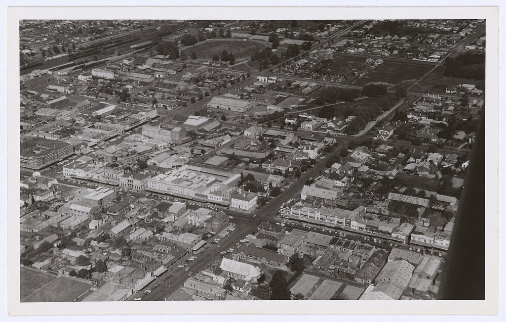 Aerial view of Orange