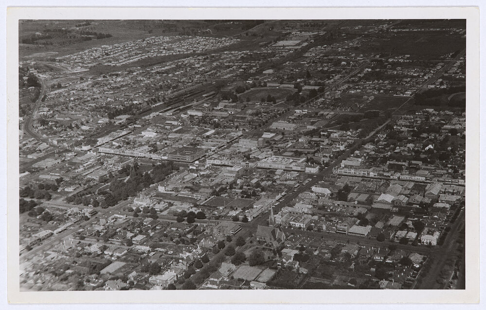 Aerial view of Orange
