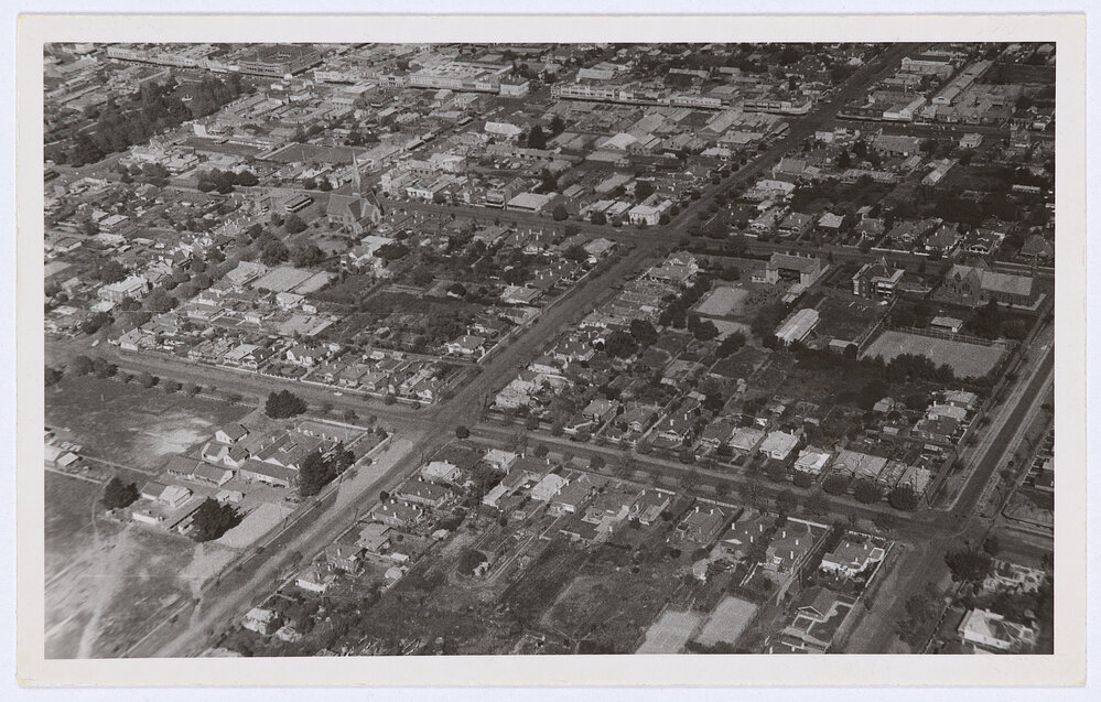 Aerial view of Orange