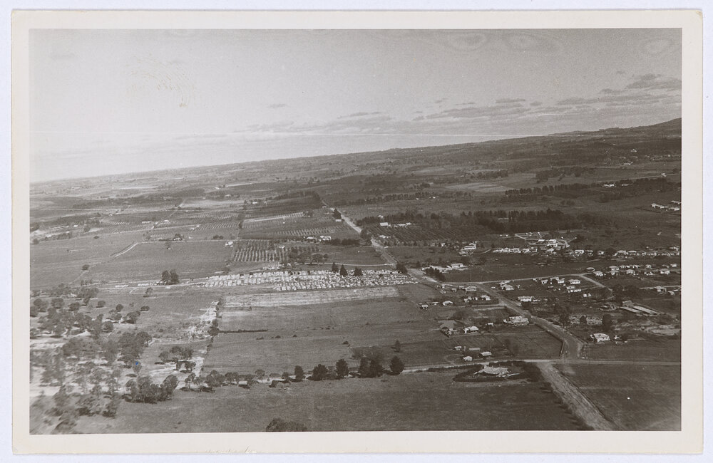 Aerial view of Orange
