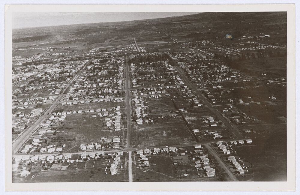 Aerial view of Orange