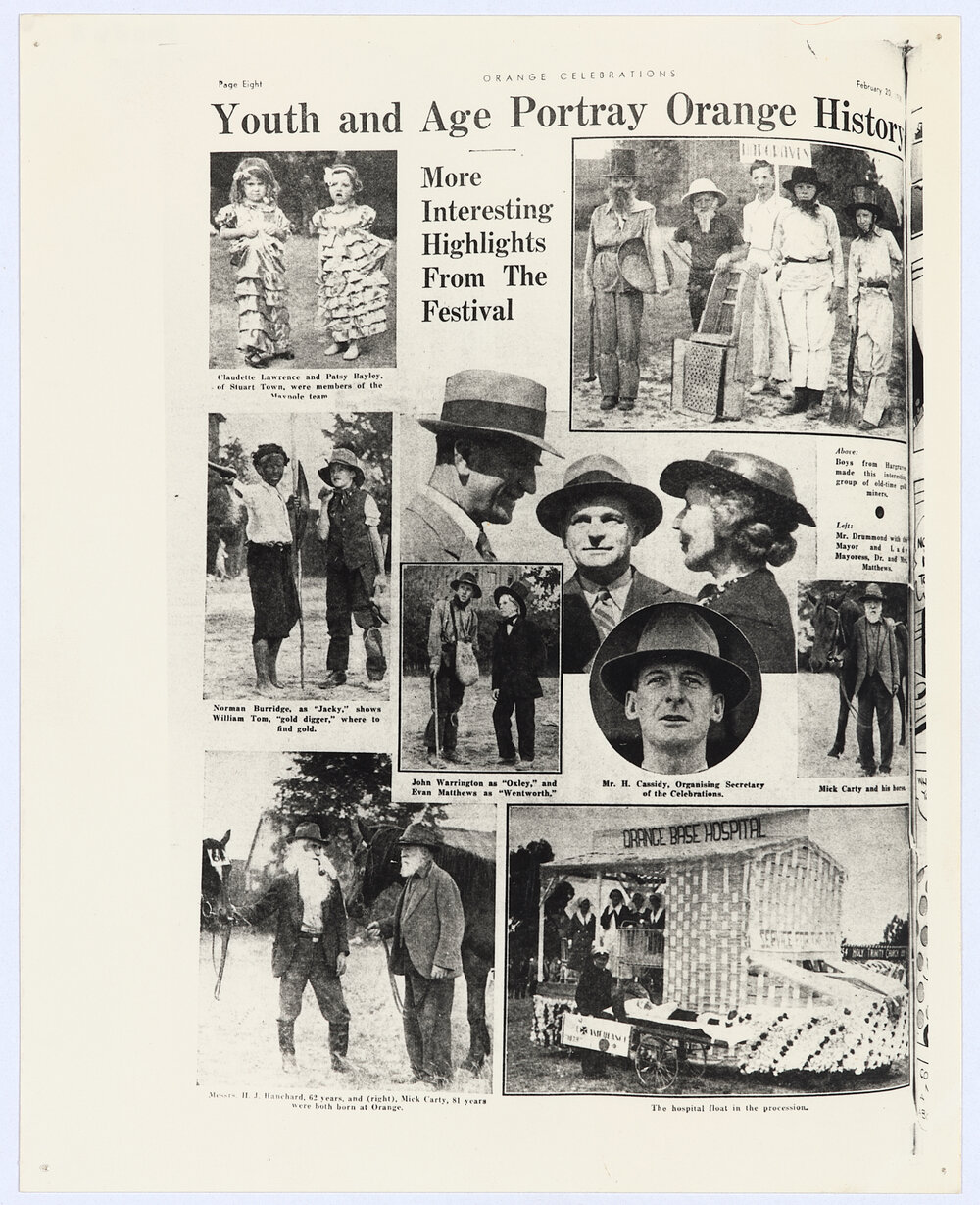 Orange Celebrations 1938