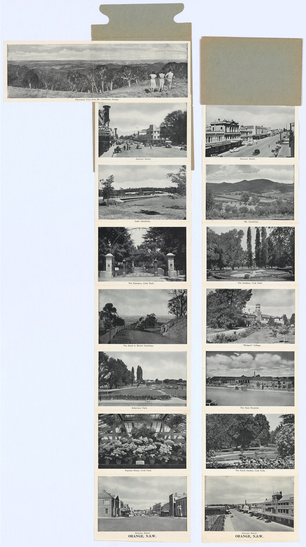 Orange NSW photographic booklet