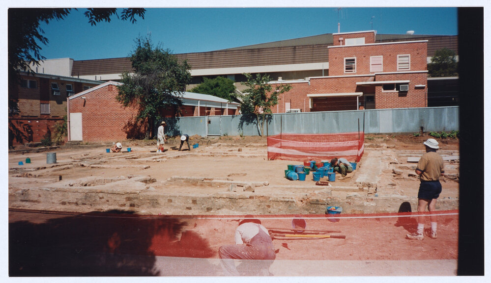 Court House, Orange : archaelogical dig