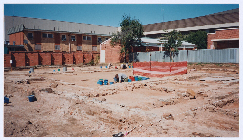 Court House, Orange : archaelogical dig