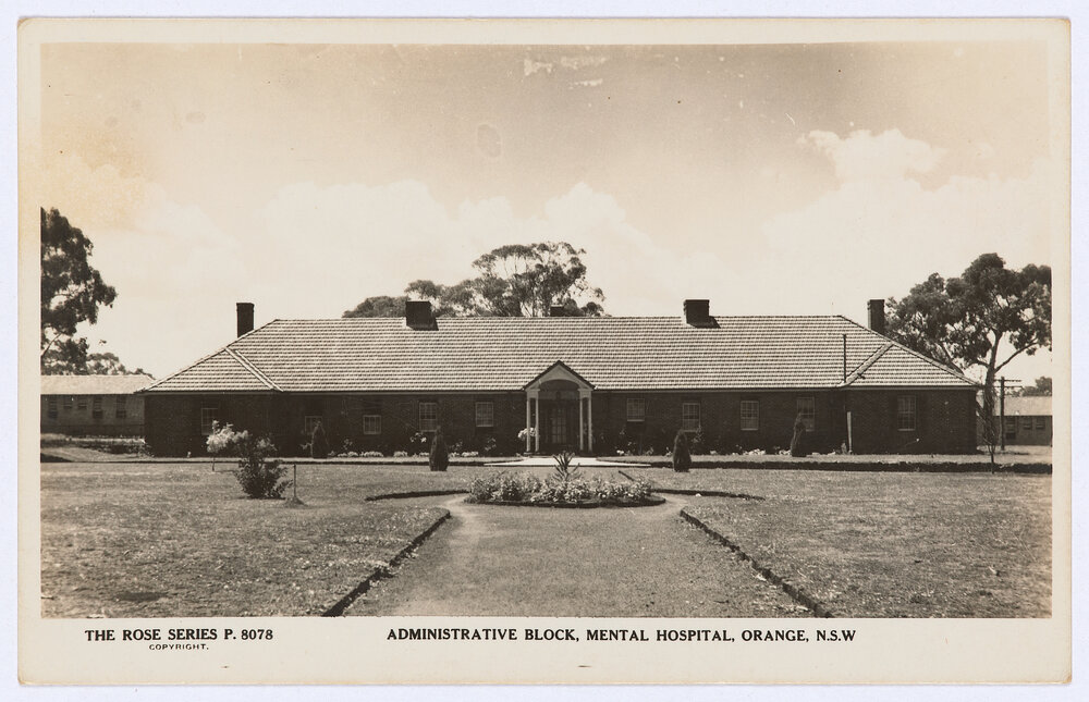 Administrative Block, Mental Hospital, Orange, NSW