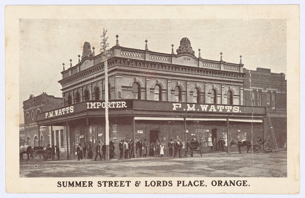 Summer Street and Lords Place, Orange