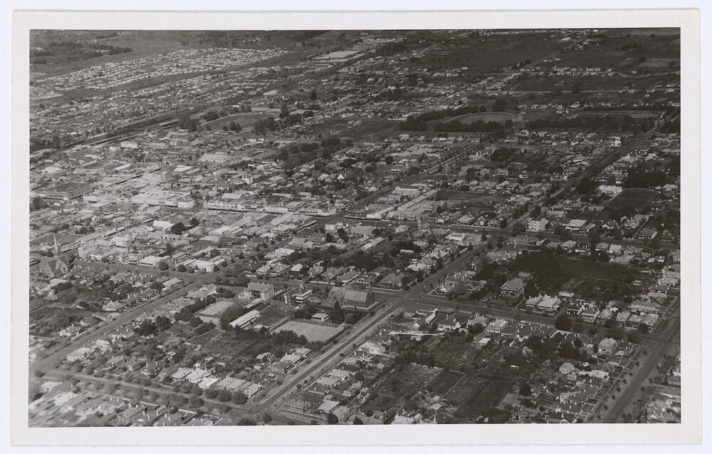 Aerial view of Orange