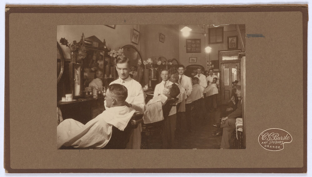 Phil Walsh's Strand Hairdressing Saloon and Tobacconist's Emporium, Summer Street, Orange