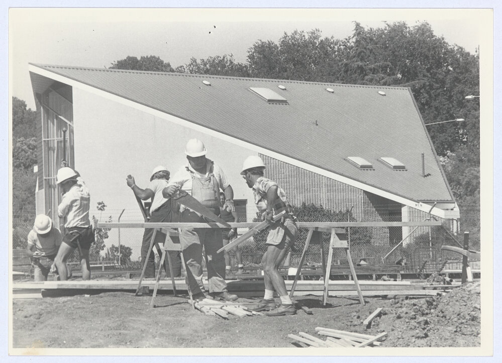 Orange Regional Library and Art Gallery Building construction