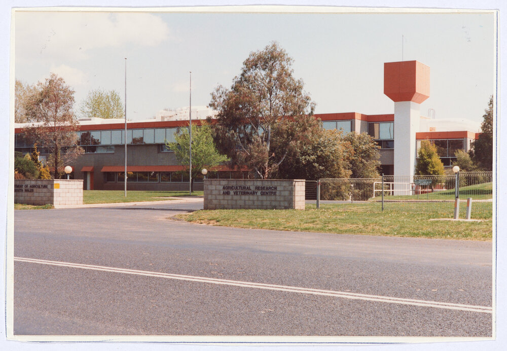 Department of Agriculture New South Wales, Agricultural Research and Veterinary Centre, Forest Road, Orange
