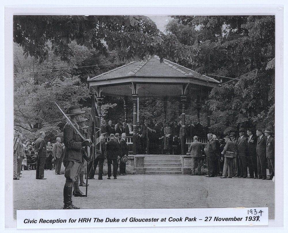 Civic Reception for HRH the Duke of Gloucester, Cook Park, Orange, NSW