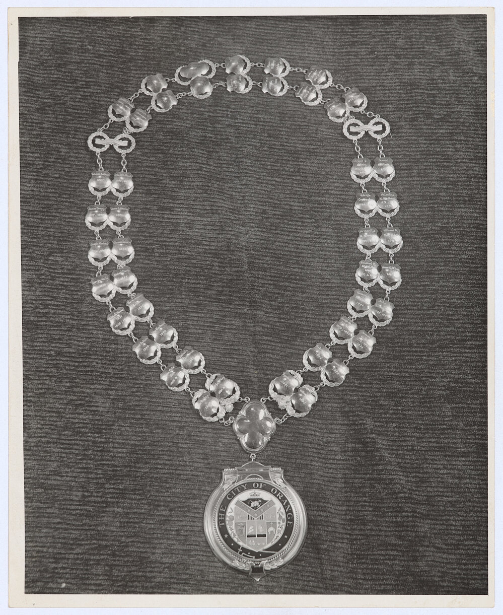 Orange Mayoral Chain