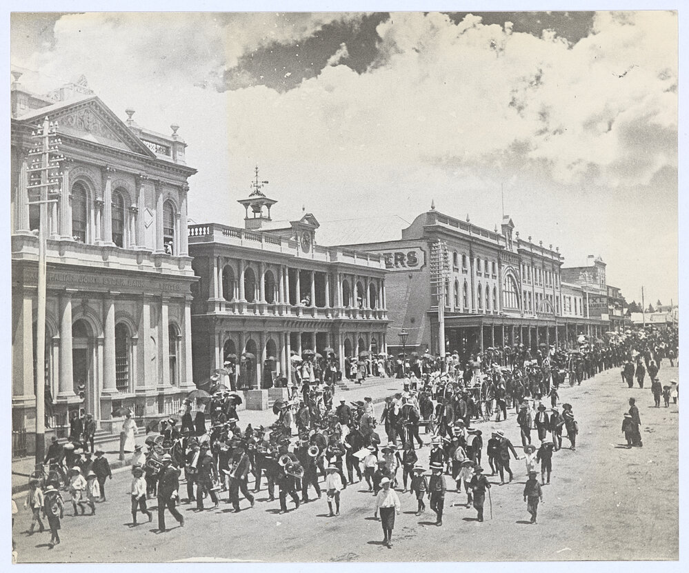 Cooee March, Summer Street, Orange, November 1915